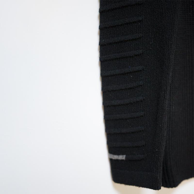 Bărbați, subțire, casual, cu mânecă lungă, de culoare solidă, tricot, îmbrăcăminte pentru sport în aer liber Topuri de mărime mare