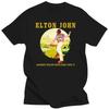 Licensed & Official  Elton John YELLOW BRICK ROAD T-Shirt  Clothing  Oversized T Shirt  Harajuku