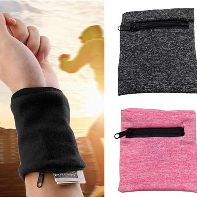 Multifunktionale Outdoor-Handgelenktasche für Abenteuerbegeisterte, Reißverschluss-Armband, zum Joggen, Fitnessstudio, Radfahren, sichere Geldbörse