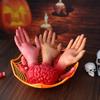 Halloween Black Orange Purple Web Bowl Fruit Plate Candy Biscuit Package Basket Bowl Trick or Treat Decoration for Halloween