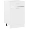 VidaXL Chest of Drawers "Lyon" White 50 X 46 X 81.5 Cm Engineered Wood 801220
