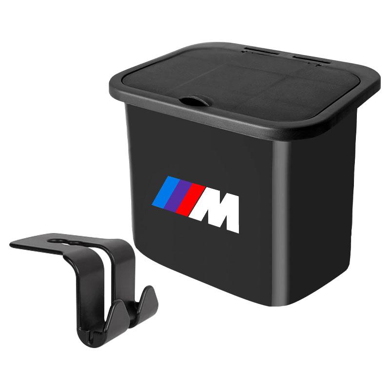 Car Seat Back Hanging Trash Can Storage Case Rear Row Organizer For BMW M E34 E36 E60 E90 E46 E39 E70 F10 F20 F30 X5 X6 X1 M3 M5 M6 E71 F01 F02 F87