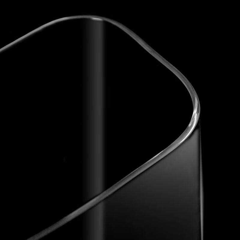 ZISIZ High Borosilicate Square Glass Storage Jar