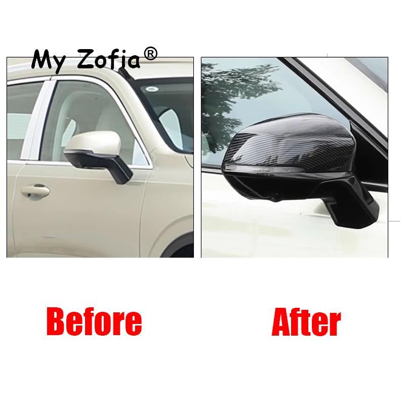 For GWM Haval H6 4th Gen 2024 2025 2026 Car ABS Rearview Mirror Protective Cover Rearview Mirror Case Modification Accessories