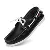 Business Casual Boat Shoes Man Docksides Shoes Quality Leather Loafers Shoes For Man Comfort Slip-on Flats Men's Driving Shoes