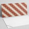 Naklejany Dekor Z Grafiką Do Przedpokoju Winylowy 120X60 Cm Geometryczny Wzór Falisty