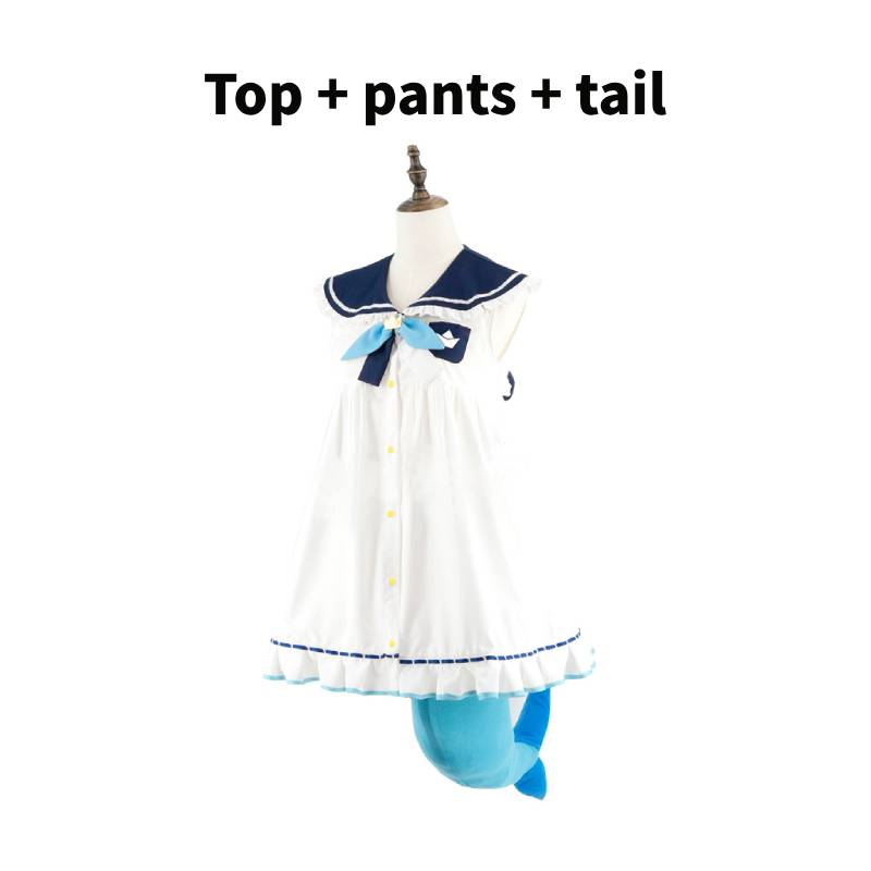 

Костюм для косплея Гавр Гуры Акулы Полиэстер Спандекс Фан-конвенции Мероприятия Одежда M