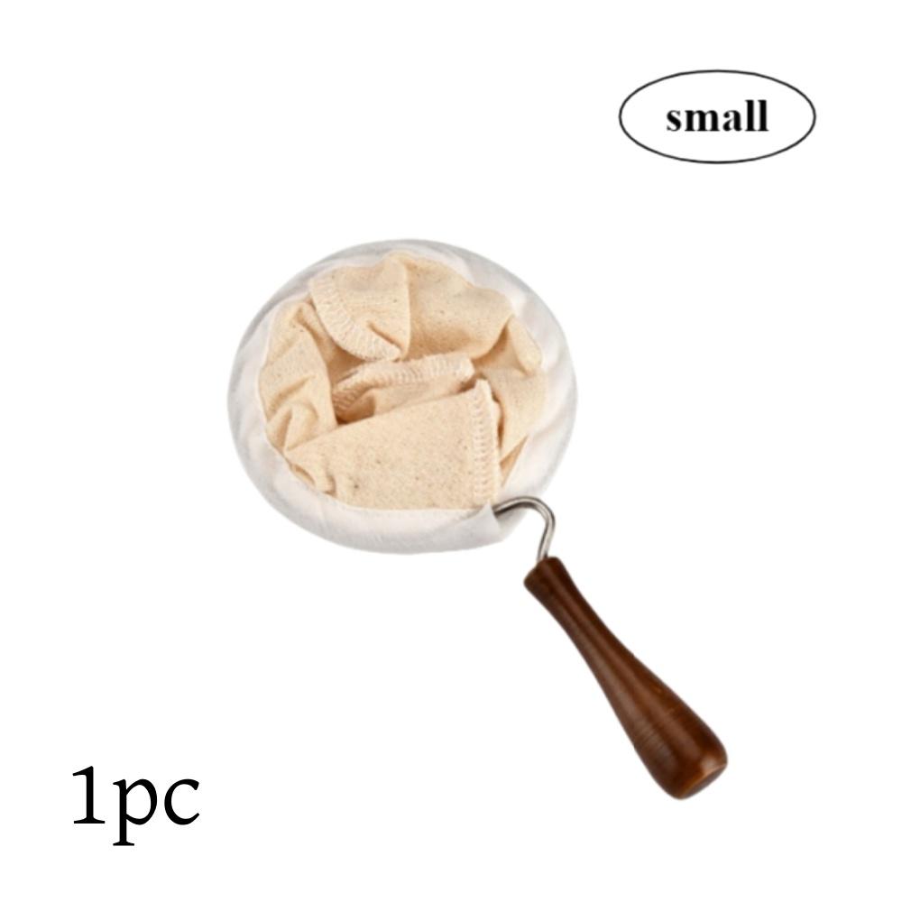 1/2pcs Coffee Filter Bag With Handle Reusable Flannel Filter Cloth Drip Filter Net for Hand Brewing Cafe Tea Home Filtering Tool