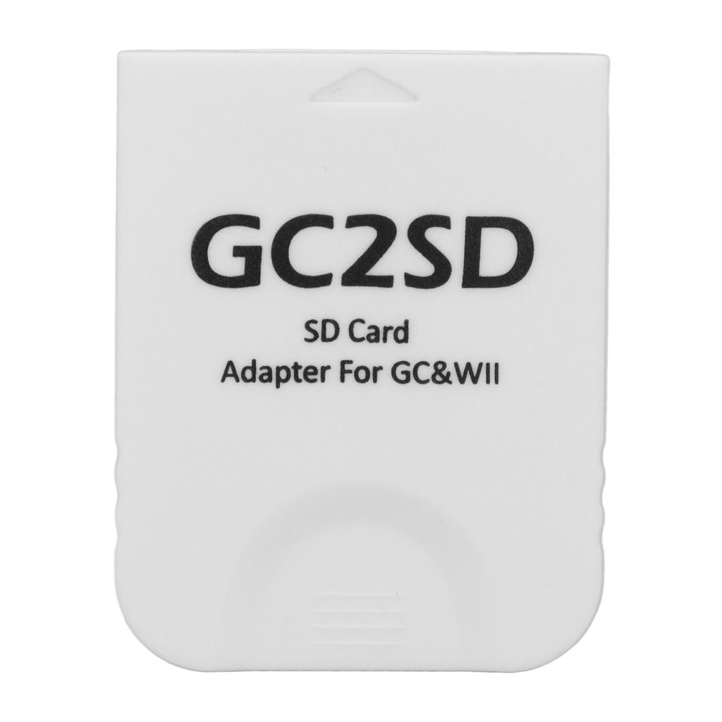 GC2SD Card Reader Plug and Play Portable Professional Game Console Micro Storage Card Adapter for Wii for GC
