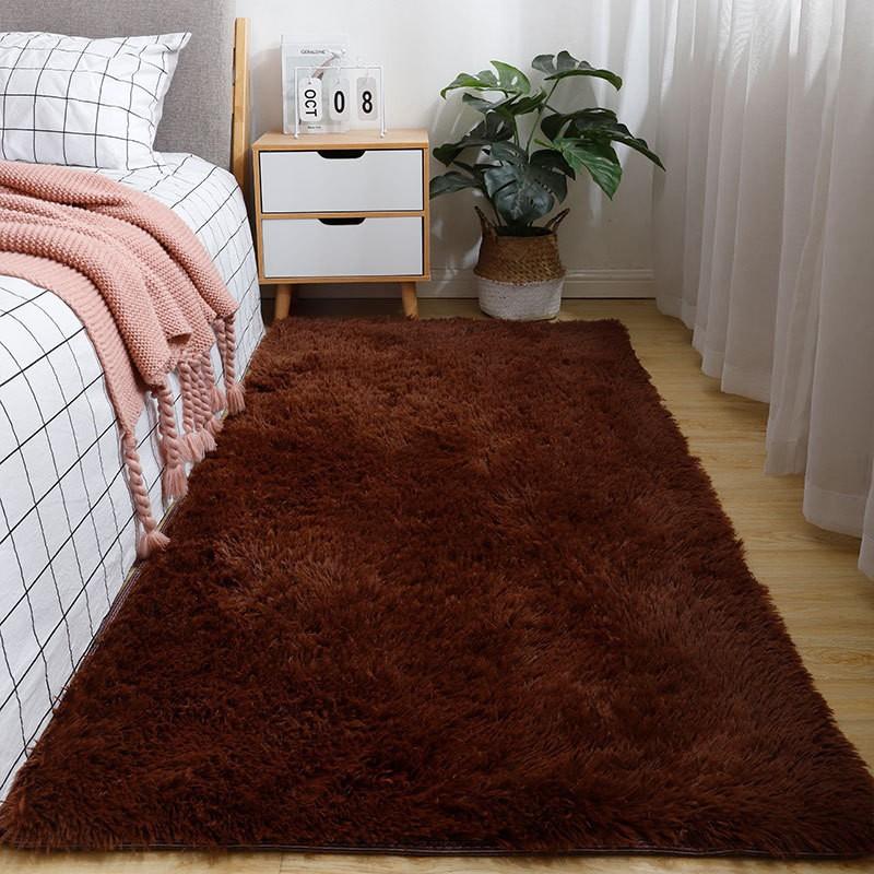 Plush Carpet for Bedroom Soft for Home Floor