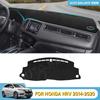 Para Honda HR-V HRV HR V 2014 2015 2016 2017 2018 Capa para painel de carro Evite tapetes de proteção solar e almofadas leves