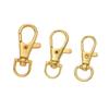 20pcs/lot Swivel Snap Hooks With Key Rings Key Chain Clip Hooks Lobster Claw Clasps For Bag Dog Chains Keychains DIY Jewelry