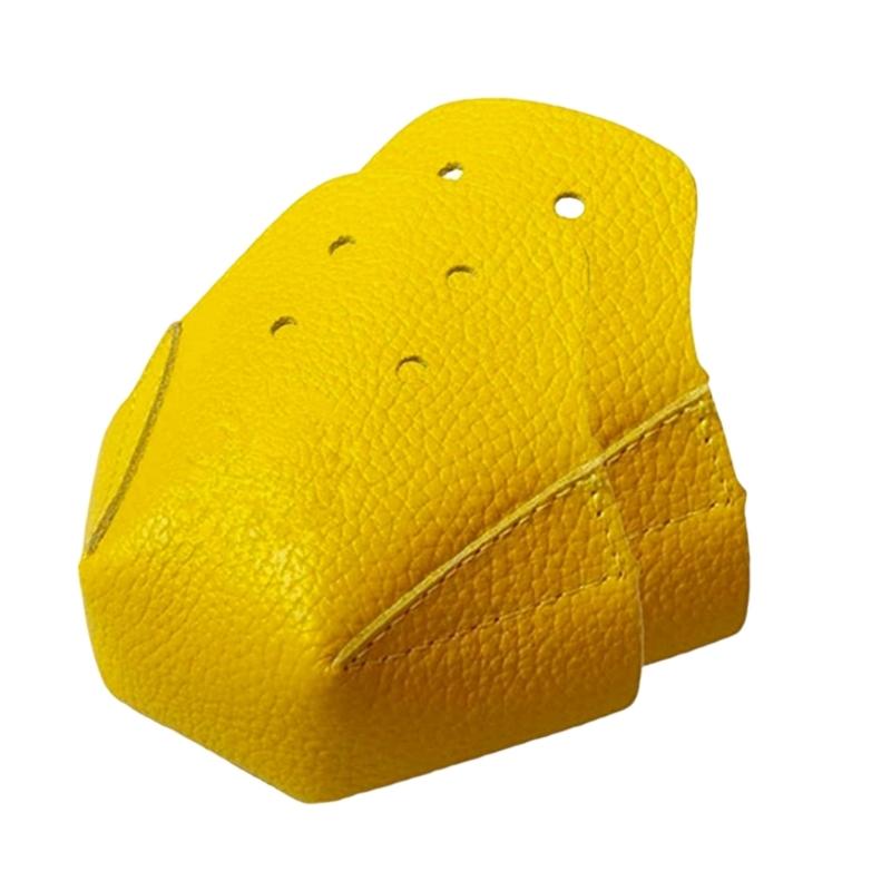 2Pcs Foldable Roller Skate Toe Covers Leather Skate Shoe Protectors Roller Skate Guard For Skating Practice And Sports