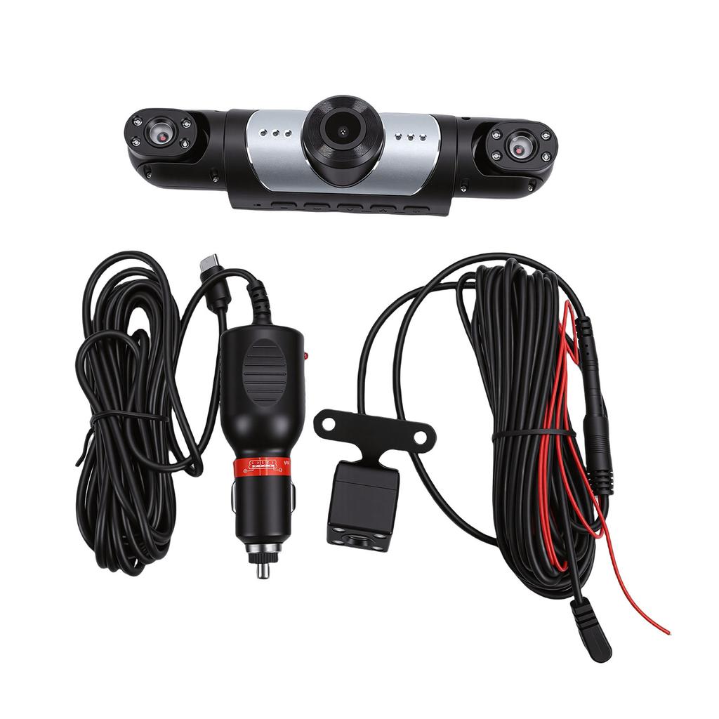 Car  cam 1080P 4 Channel Front Rear Left Right   Cam with Sensor   Recording Supports WiFi Mobile APP