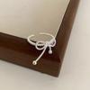 Stackable Butterfly Knot Ring - Women's Geometric, Adjustable, Versatile, Popular Index Finger Jewelry