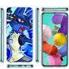 Clear Case For Samsung Galaxy A52 A12 A51 A32 A21s A71 A32 A22 50 A70 A31 A72 5G Phone Cover Cartoon Anime Pokemon