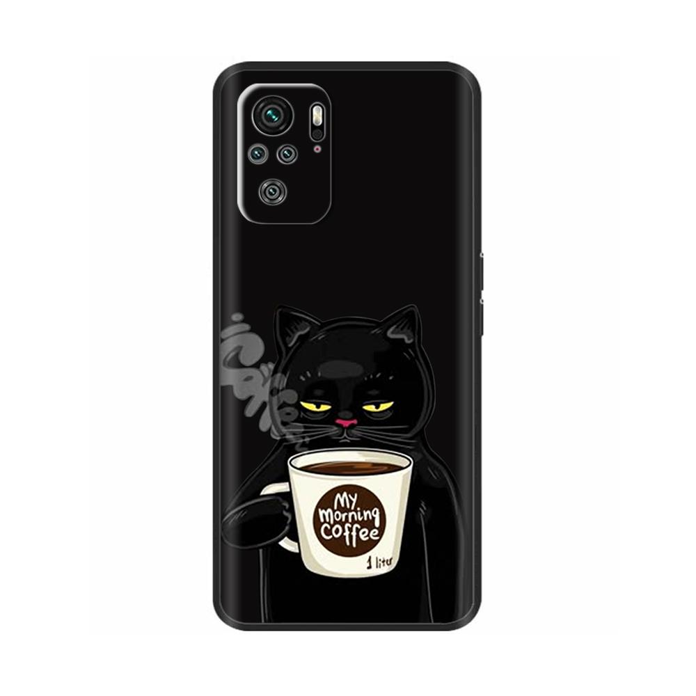 For Redmi Note 10 Case Note 10s Cute Soft TPU Protector Silicone Cover For Xiaomi Redmi Note 10 Pro Lightweight Shockproof Cases