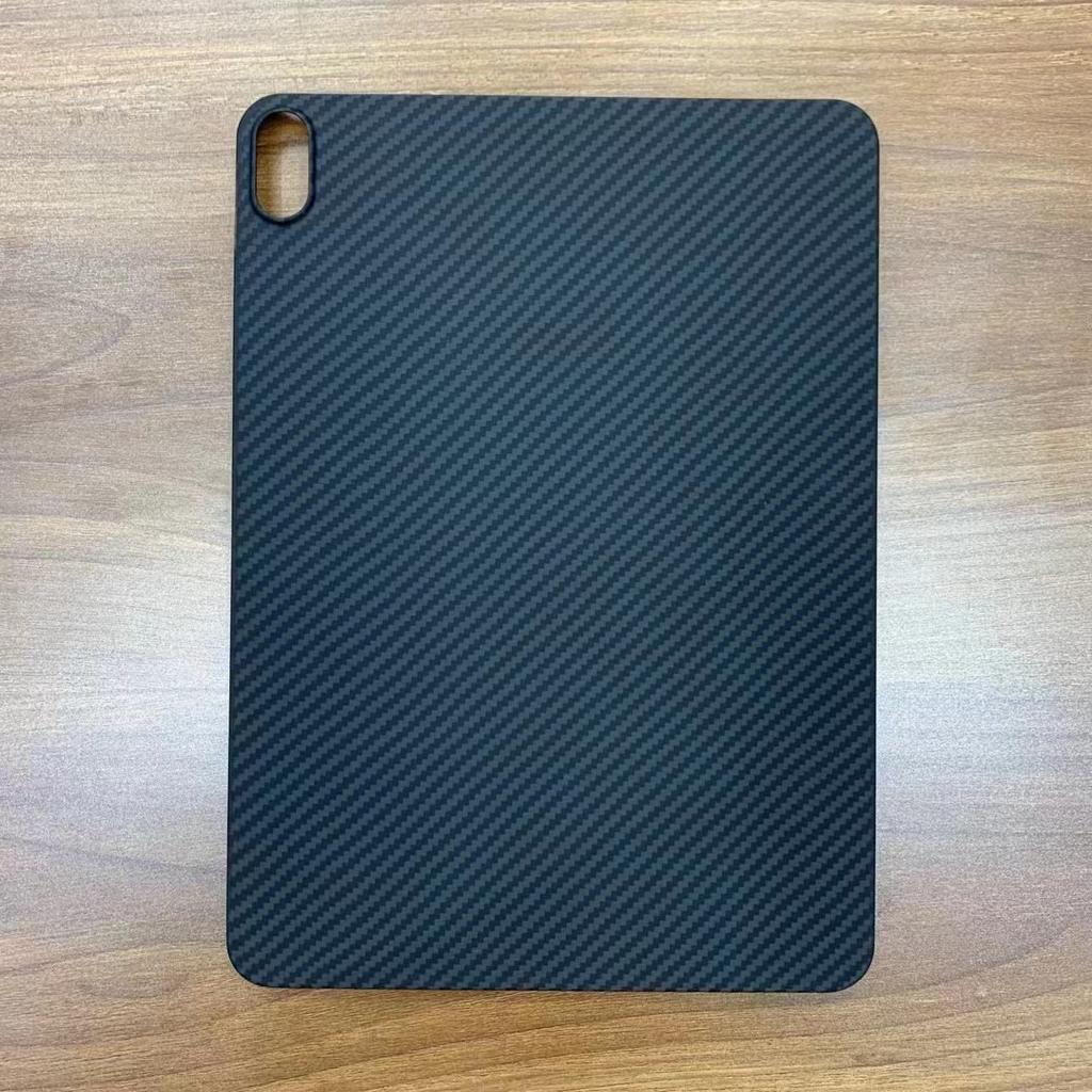 YTF-Carbon Aramid fibre Case for iPad mini6/10/11/12.9inch carbon fibre light thin matte Anti-fall Back Cover for mini6