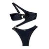 2025 New Solid Color Sexy One-Piece Bikini Swimsuit for Women