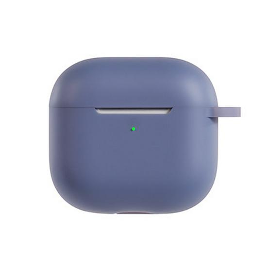 Solid Color Silicone Protective Case for AirPods 4 - 4th Gen Bluetooth Headset Cover