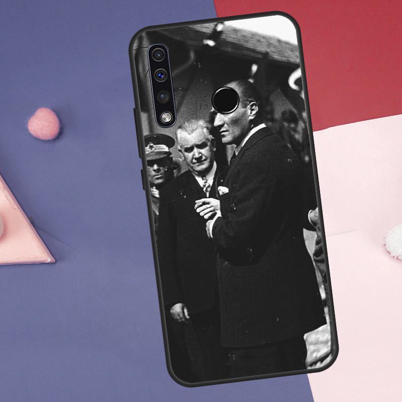 Mustafa Kemal Ataturk Case For Huawei Nova 7i 8i 11i 12i 12s 9 10 SE Y73 Y90 Y70 Y72 Y61 Y91 P30 P40 Lite P60 Pro