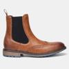 7-13 Leather Chelsea Boots Brand  Brogue Comfortable Fashion Boots Leather #Al667