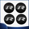 4pcs 56mm Car Wheel Center Sticker for Volkswagen VW GTI ABT Golf 5 6 Polo Passat Tiguan CC Bettle Touran Scirocco Sharan SR32