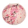 Peach Blossom Japanese Paper Lanterns Cute Pink Hanging Indoor Garden Decorative Festive Party New Year Lantern Outdoor