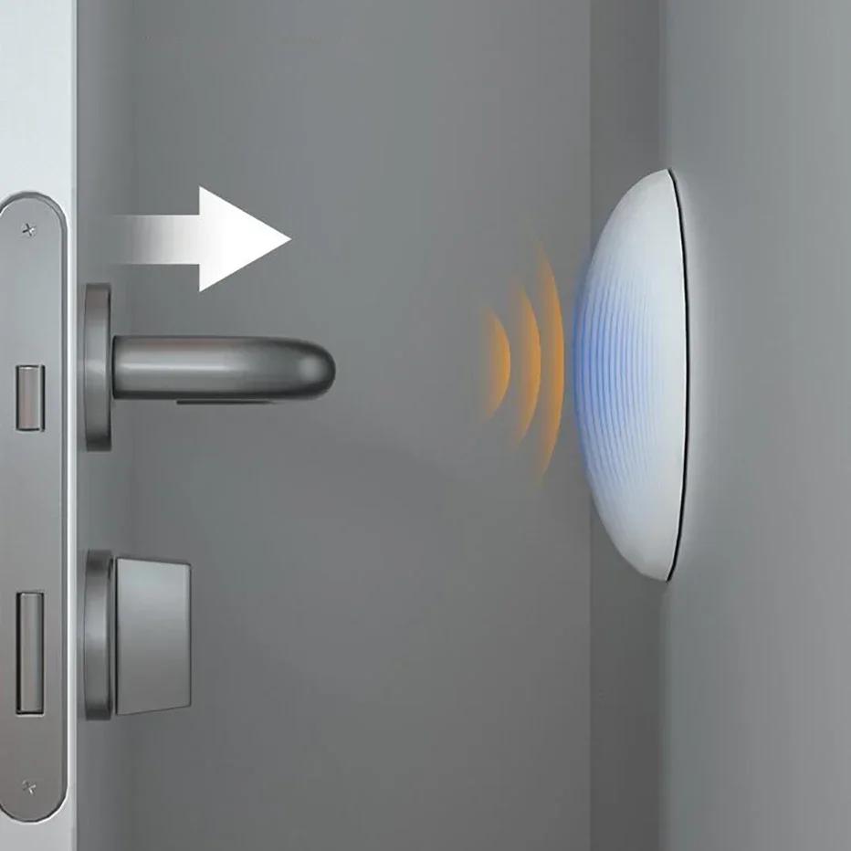 Protections No Drill Door Stopper Sticker Floor Door Stops Home Handle Self-adhesive 5/3/1 Anti-earplug Silicone PC Safety Mat