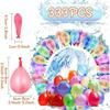 Bombe a Eau Ballon, 333 Ballons d'eau Color, Bombes à Eau à Fermeture Automatique, Ballons à Eau Rapidement Remplissables