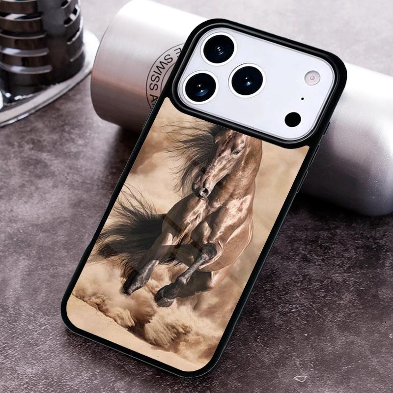 Horse Pony Horse Heartbeat soft Phone Case for iPhone 17 16 15 Pro Max Air 14 13 12 11 Plus Shockproof Cover