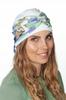 Women's Spring Turban Lena Ecru-437 Soft Scarf Also for After Chemotherapy