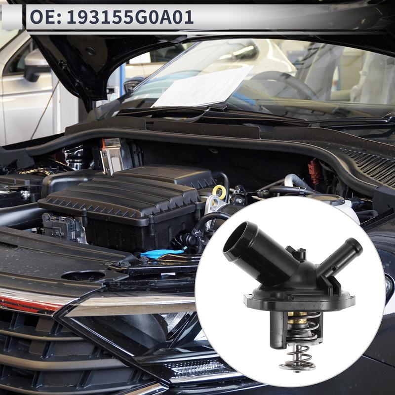 X Autohaux Engine Coolant Thermostat Housing Assembly for Honda Accord 3.5L 2013-2017