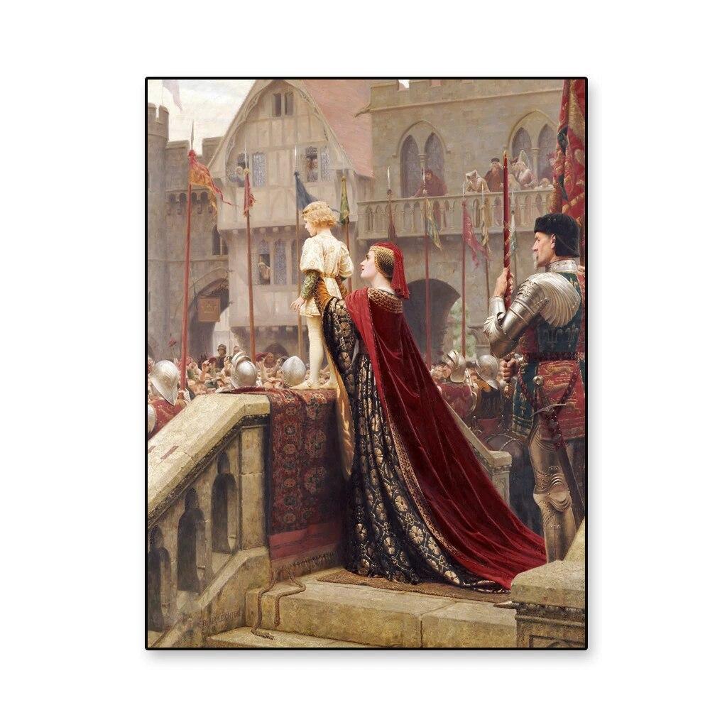 

Vox Populi – Голос народа, классические принты, постер Эдмунда Блэра Лейтона, холст, картина, галерея, декор для дома и комнаты 21cm×30cm NoFrame