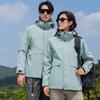 Winter Jacket Three-in-one Silver Fox Velvet Windproof, Waterproof and Warm Removable Couple Jacket Mountaineering Clothing