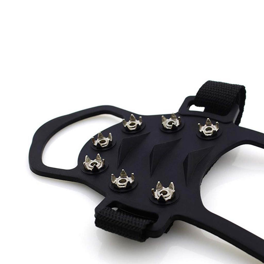 Outdoor 10-tooth Crampons Snow Non-slip Shoe Cover Ice And Snow Wear-resistant Snow Shoe Spikes