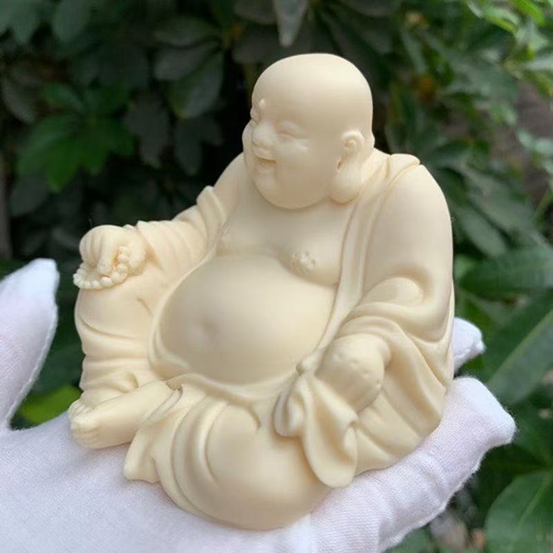 

Скульптуры и фигурки Смеющегося Будды с большим животом, Фэн-шуй украшения для дома, офиса, автомобиля, стола и аксессуары