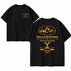 Unisexs Unisexs Oversized Crew Neck Tshirt Yellowstone Dutton Ranch Montana Western Short Sleeve Vintage Country Casual Tee