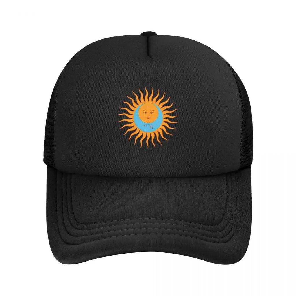 Crimson King Sun Moon Graphic Print Outdoor Adventures Ball Cap Baseball Cap Summer 2025