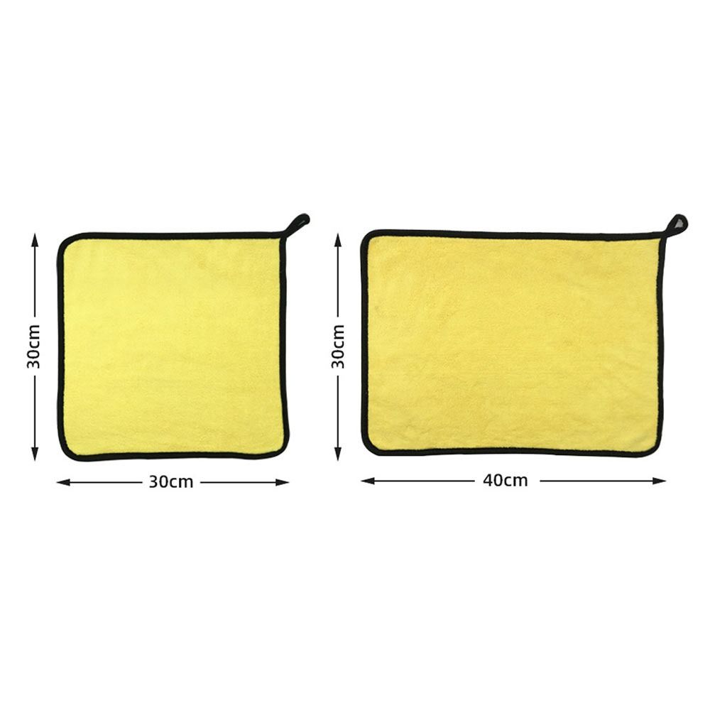 Motorcycle Velvet Car Super Absorbent Car Wash Towel Cleaning Drying Cloth Dishcloth Microfiber Towel