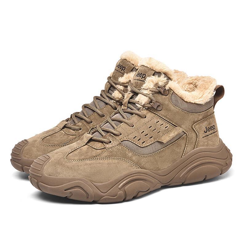 

JEEP Men s Outdoor High-Top Warm Snow Boots 39