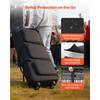 VEVOR 88 Key Keyboard Case, 1040 X 430 X 130 Mm Interior, Padded Rolling Piano Case with Wheels, Sturdy Handle, 3-Pocket Storage