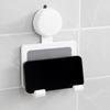 Punch-Free Suction Cup Hair Dryer Holder Aluminum Hair Dryer Rack  Bathroom