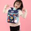 Children Bag School Backpack Sleeping Plush Doll Animal Pattern Pendant Nylon