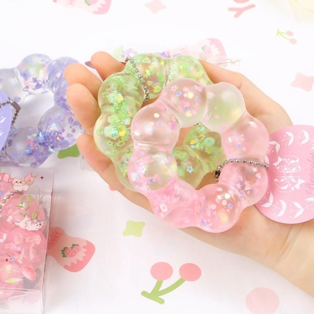 Soft Maltose Slow Rebound Bracelet Funny Fidget Toy Sensory Toy Pinch Toy Bracelet Adults