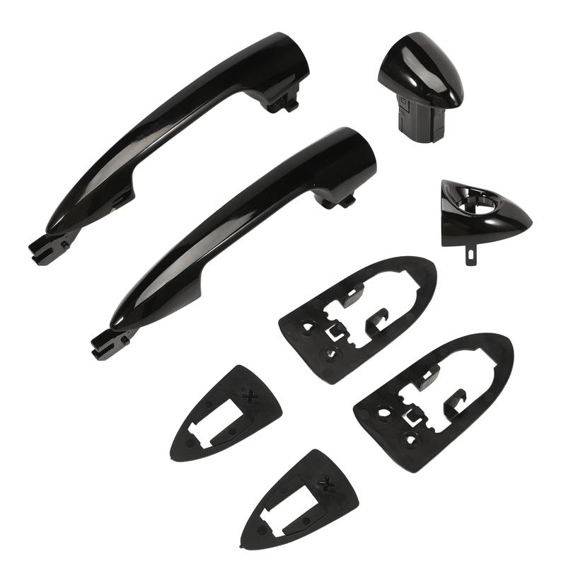 1 Pair Front/Rear Exterior Door Handles