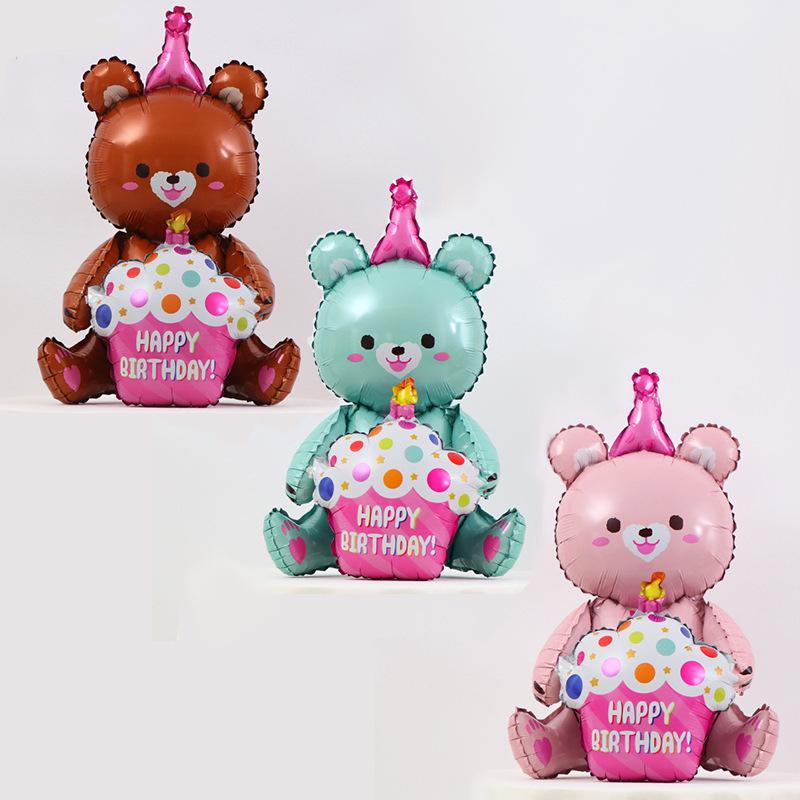 Birthday Balloon Set: Floating Columns & Table Decorations for Boys & Girls