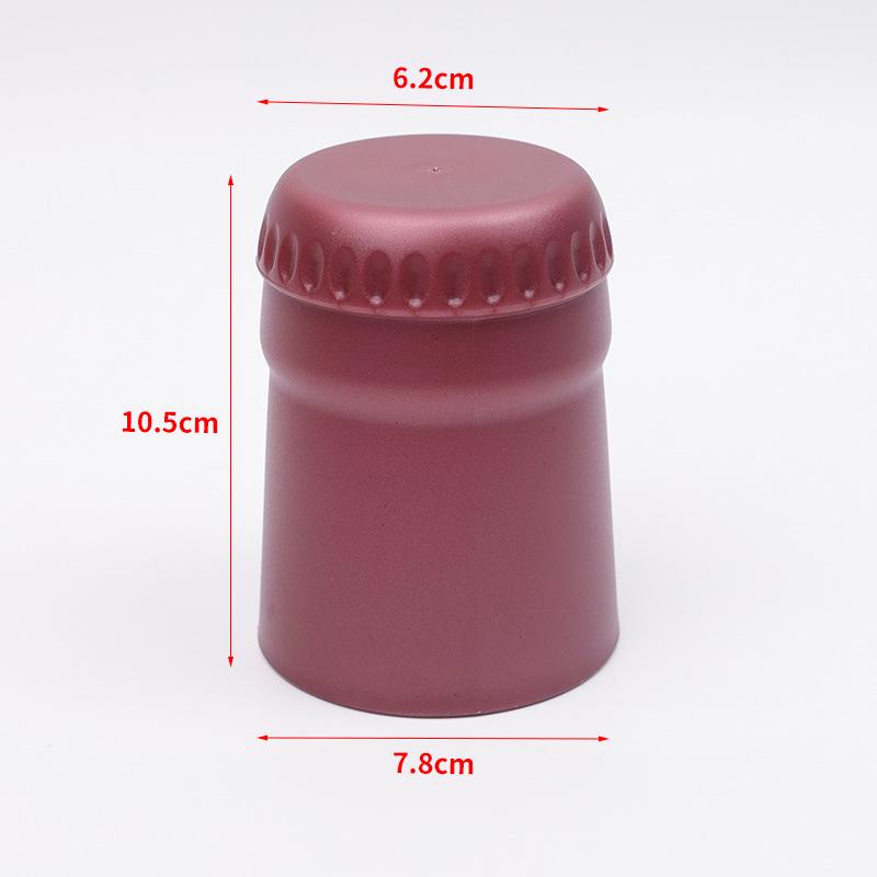 Würfelbecher-Set mit Deckel-förmigem Shaker – Kreatives mattiertes Flaschenverschluss-Design mit Logo