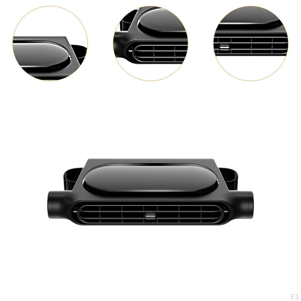 Car Backseat Fan Universal Compact Portable Versatile Lightweight Vehicle Electric Air