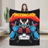 Mazinger Z Grendizer Flanelldecken Goldorak Actarus Modische Überwurfdecke für Sofa Bettwäsche Wohnzimmer 200x150cm Steppdecke